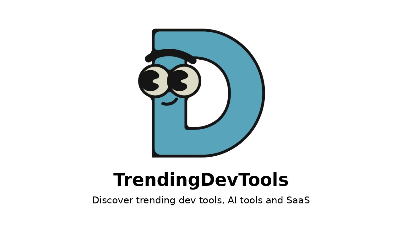 TrendingDevTools screenshot - Free directory to discover and list trending dev tools