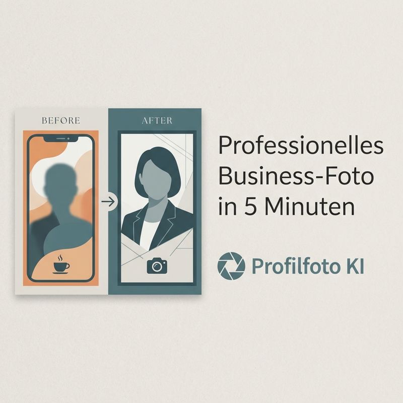 Profilfoto KI screenshot - Upload selfies, pick a style, get CV and LinkedIn portraits that still look like you. From €4.99