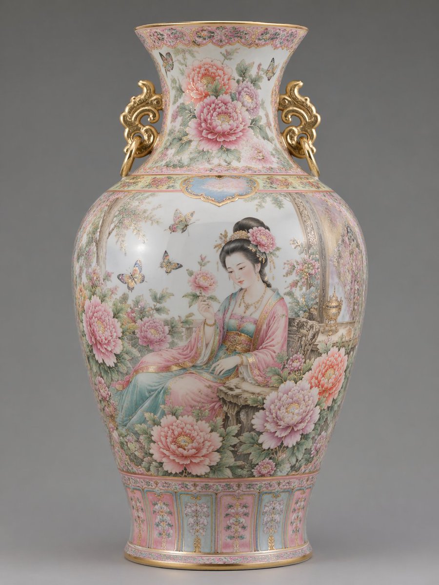 E-commerce Main Image - Traditional Chinese Art and Porcelain Vases example 2